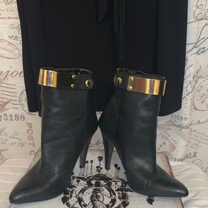 High Heel Leather Boots Fergie Collection